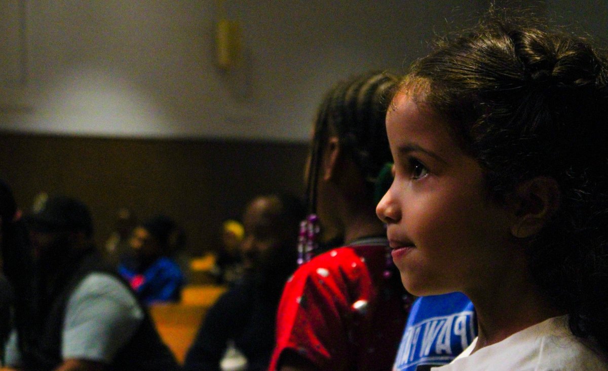 A child attending an ImageMakers Ministries community outreach